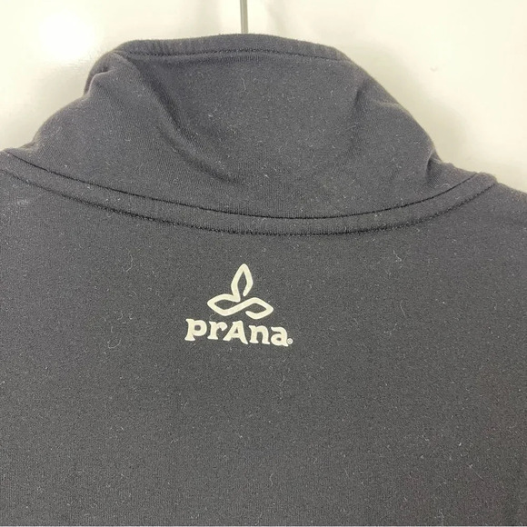 Prana Black Zip Up Lightweight Jacket Women's Size Large - Picture 7 of 9